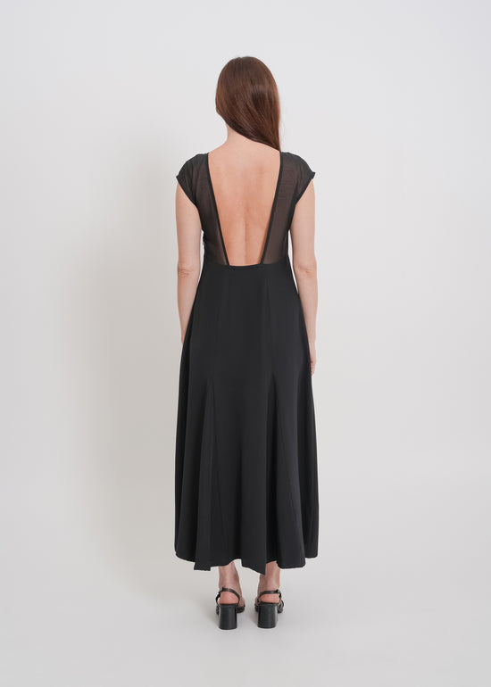 Holden Backless Dress / Black