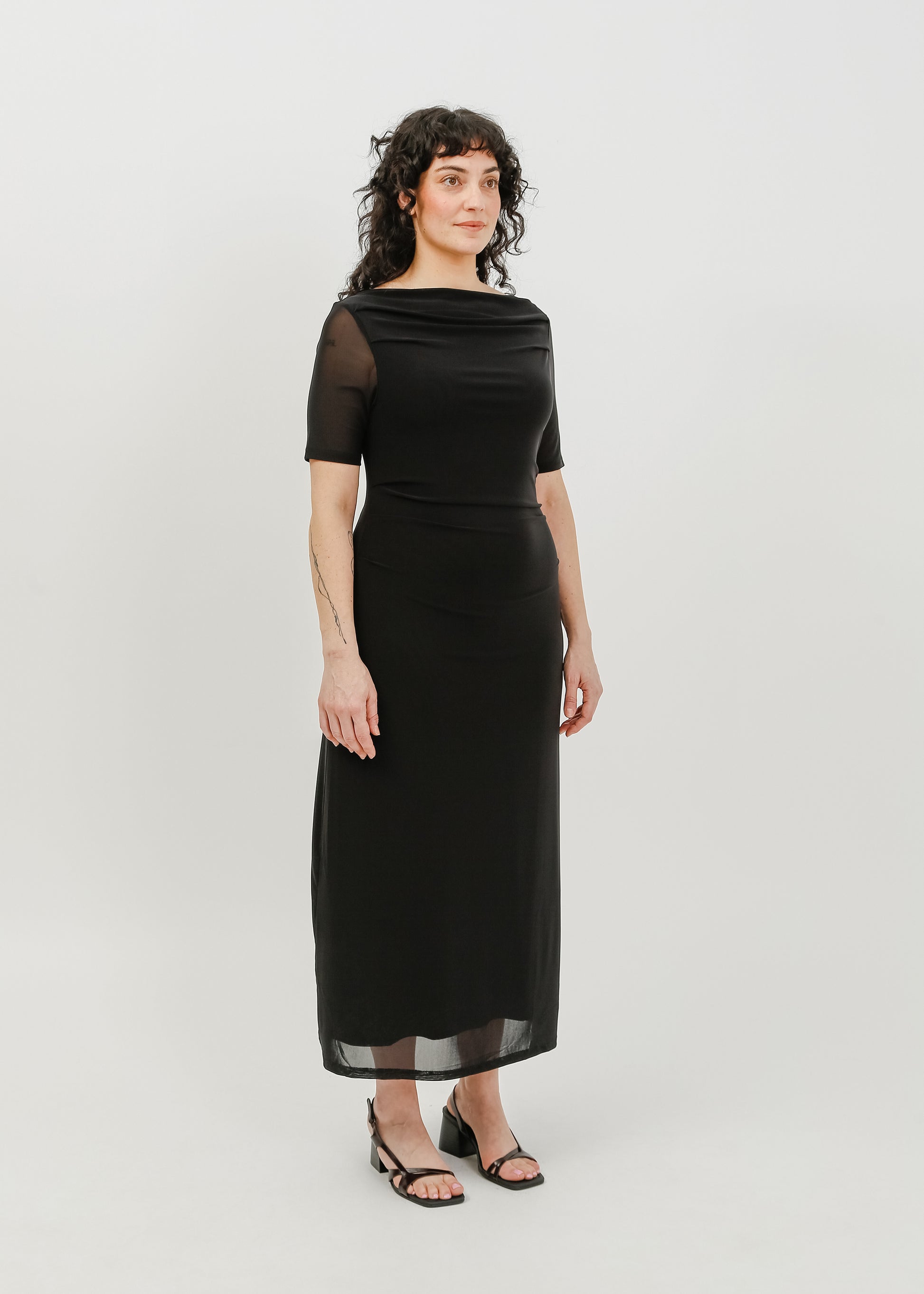Naomi Dress / Black - 
Black (image 7)