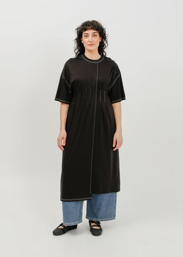 Mariette Tee Dress / Black