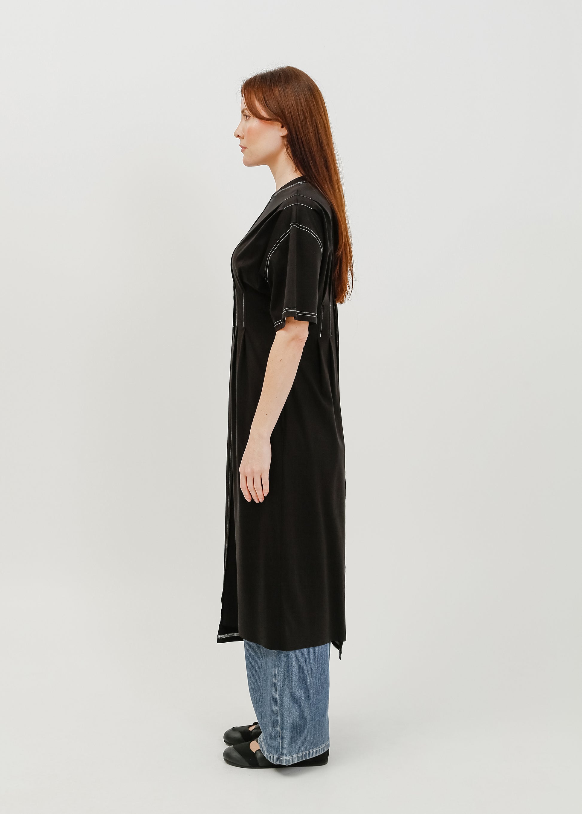Mariette Tee Dress / Black - 
Black (image 3)