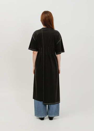 Mariette Tee Dress / Black