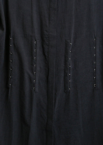 Verity Shirt Dress / Black