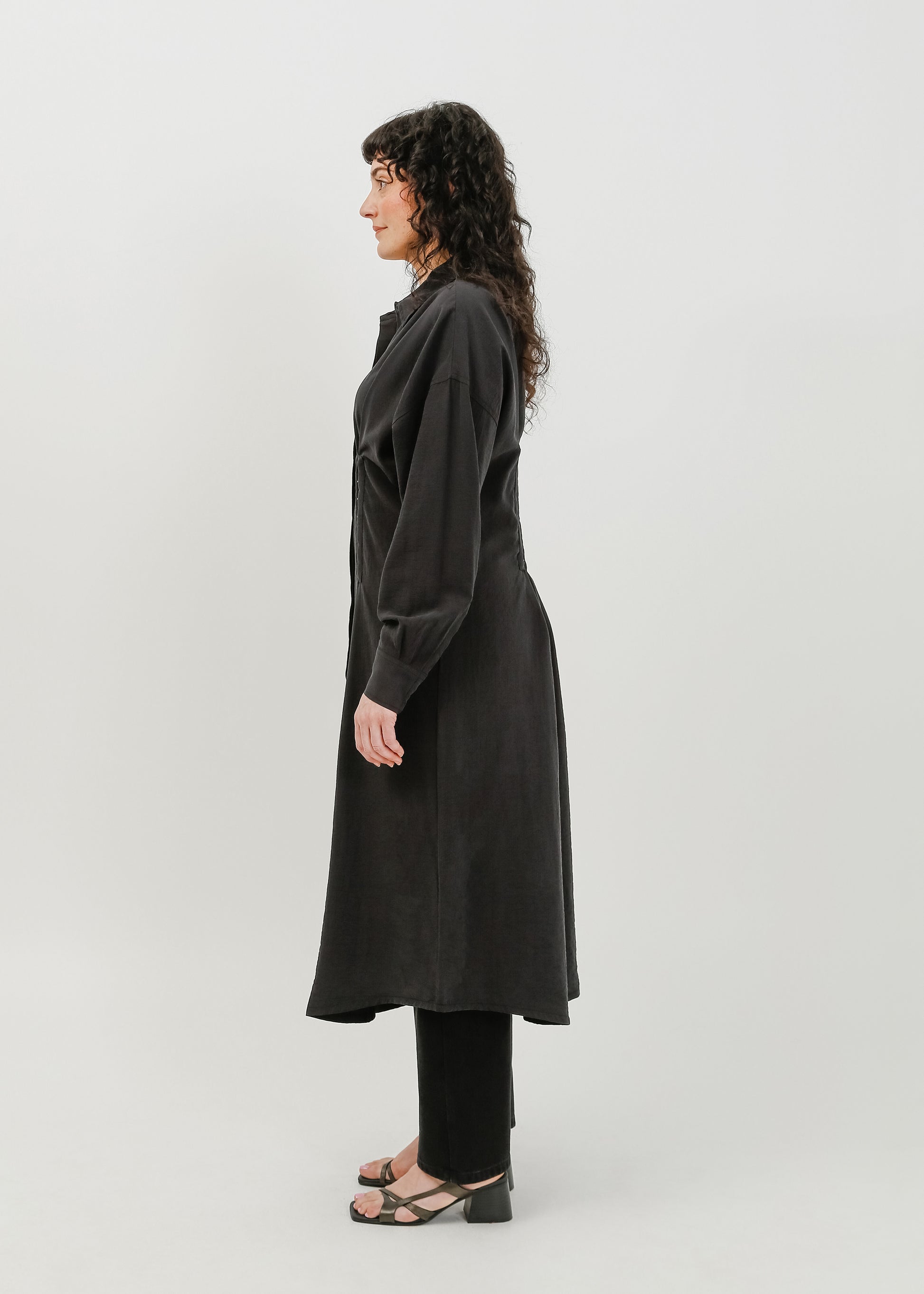 Verity Shirt Dress / Black - 
Black (image 10)
