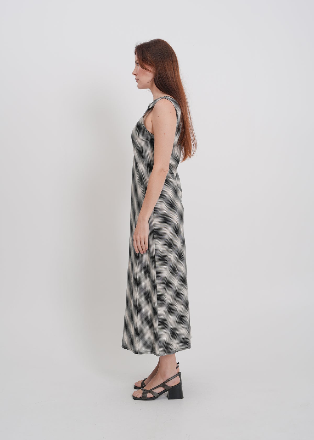 Dee Dress / White-Black - 
White Black (image 4)