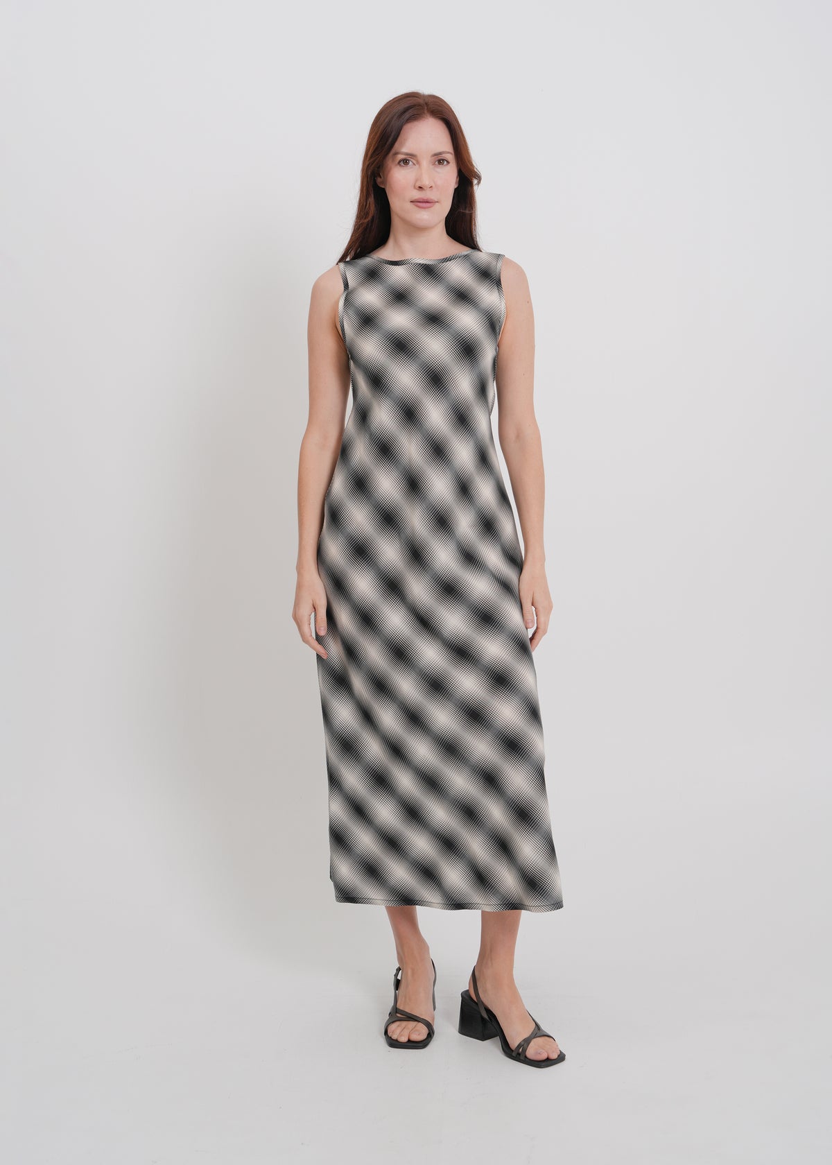 Dee Dress / White-Black - 
White Black (image 6)