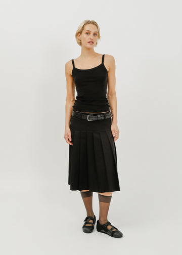 Bowie Singlet / Black