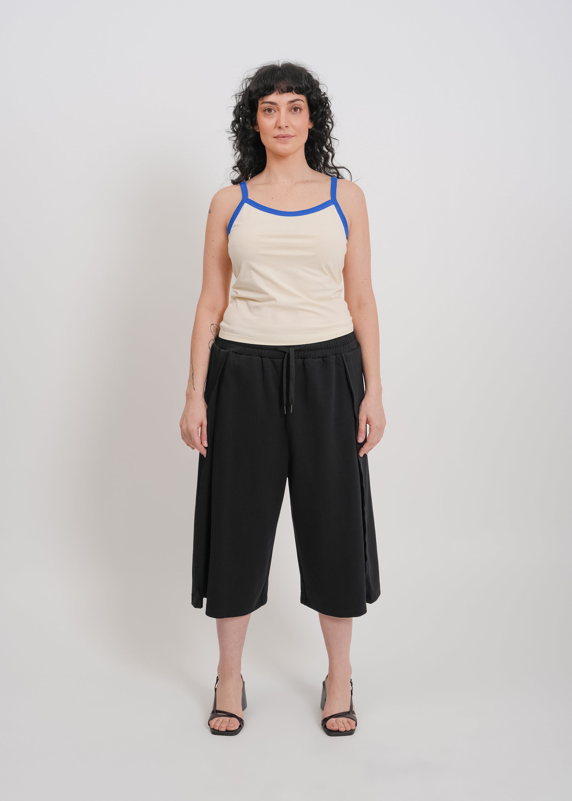 Bowie Singlet / Cream-Blue - 
Cream Blue (image 7)