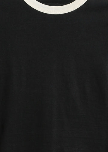 Kurt Tee / Black-Cream