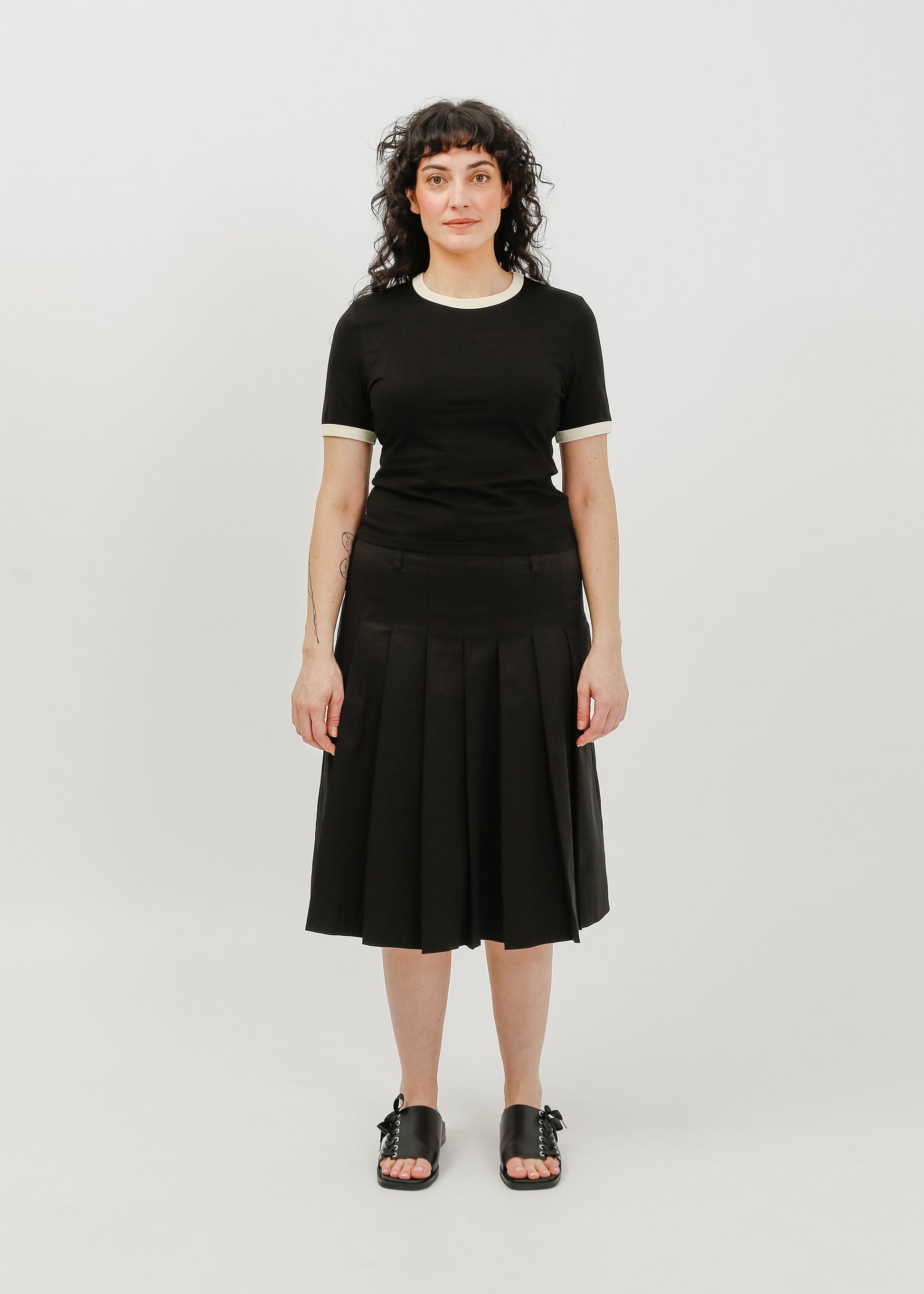 Kurt Tee / Black-Cream - 
Black Cream (image 6)