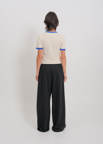 Kurt Tee / Cream-Blue
