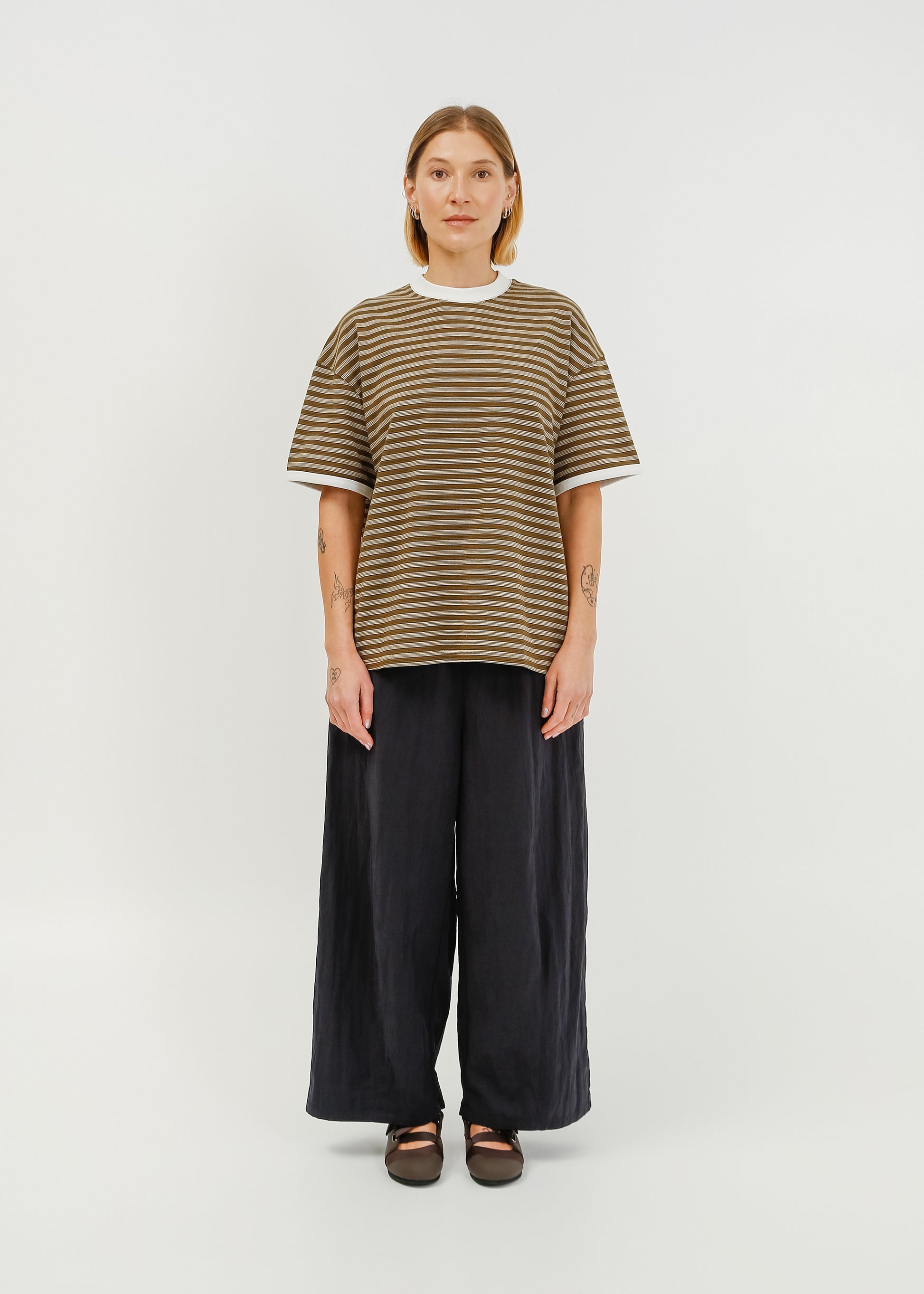 Maxwell Tee / Khaki-White - 
Khaki White (image 5)