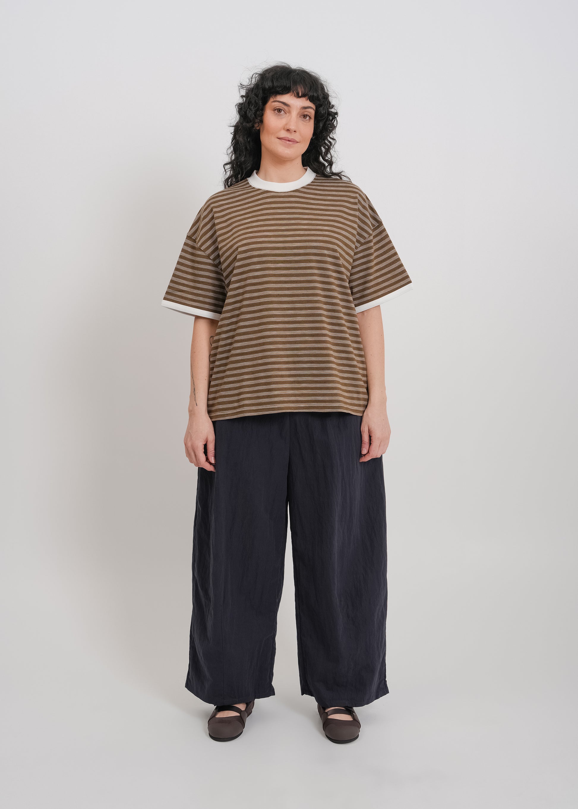 Maxwell Tee / Khaki-White - 
Khaki White (image 6)