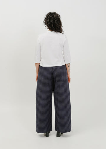 Gwyneth 3/4 Sleeve Tee / White