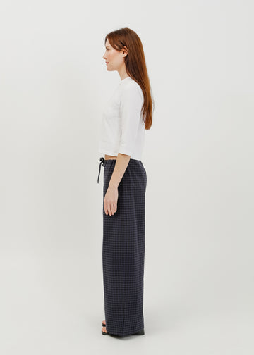Gwyneth 3/4 Sleeve Tee / White