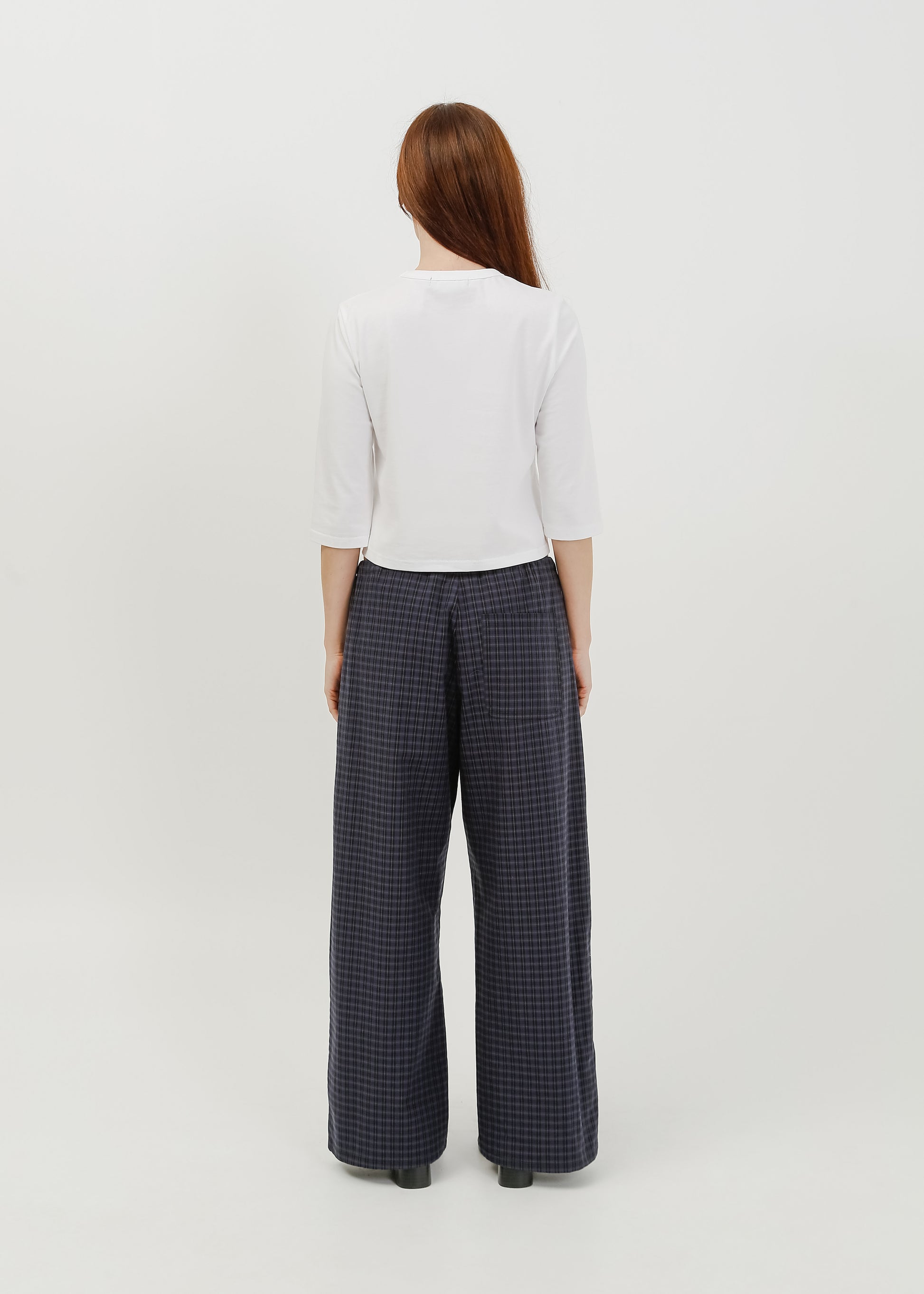 Gwyneth 3/4 Sleeve Tee / White - 
White (image 4)