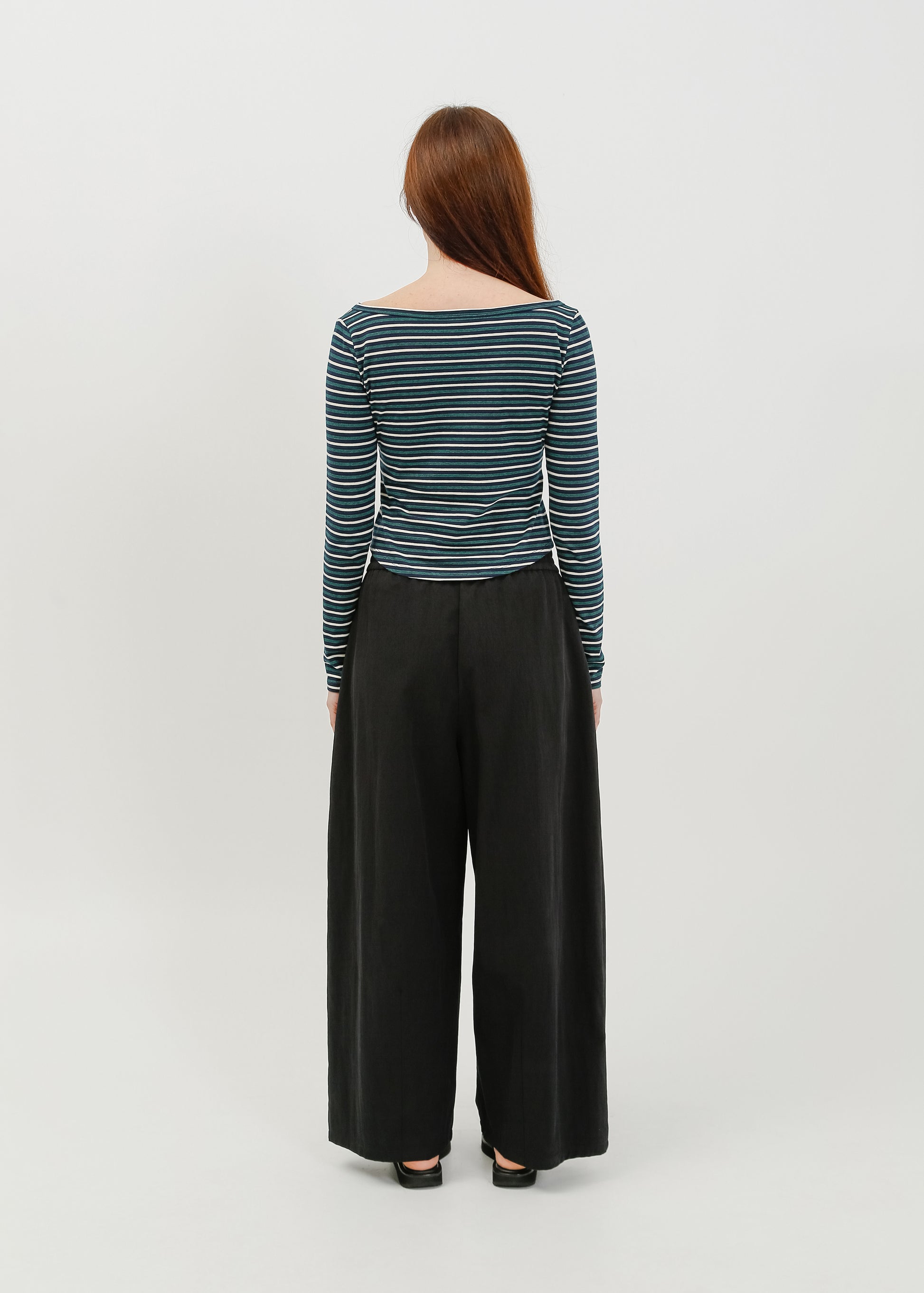 Jae Long Sleeve Top / Navy-White-Green - 
Navy White Green (image 9)