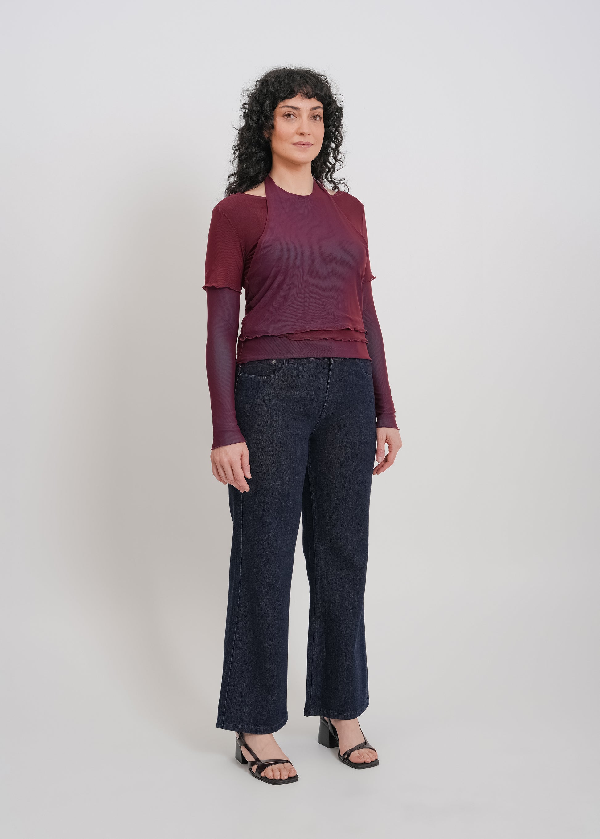 Alani Top / Burnt Maroon-Blue - 
Burnt Maroon Blue (image 8)
