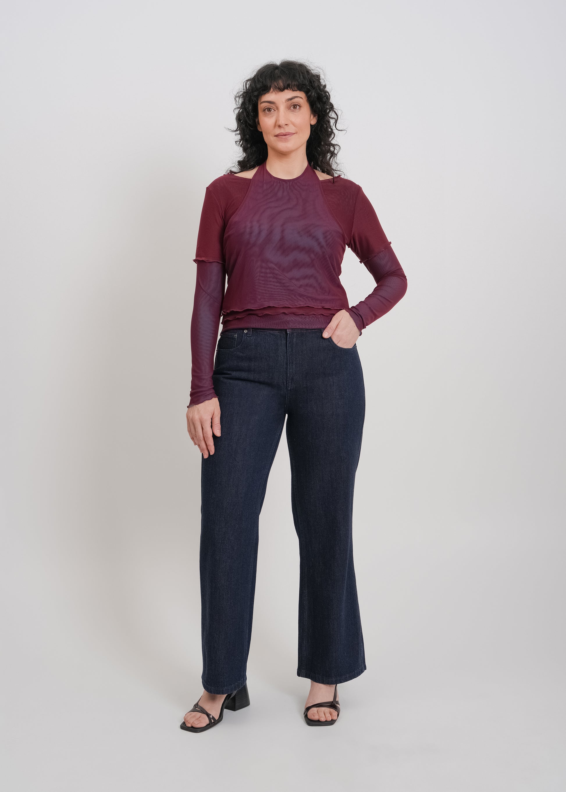Alani Top / Burnt Maroon-Blue - 
Burnt Maroon Blue (image 11)