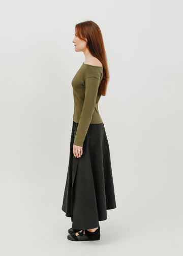 Genevieve Top / Khaki