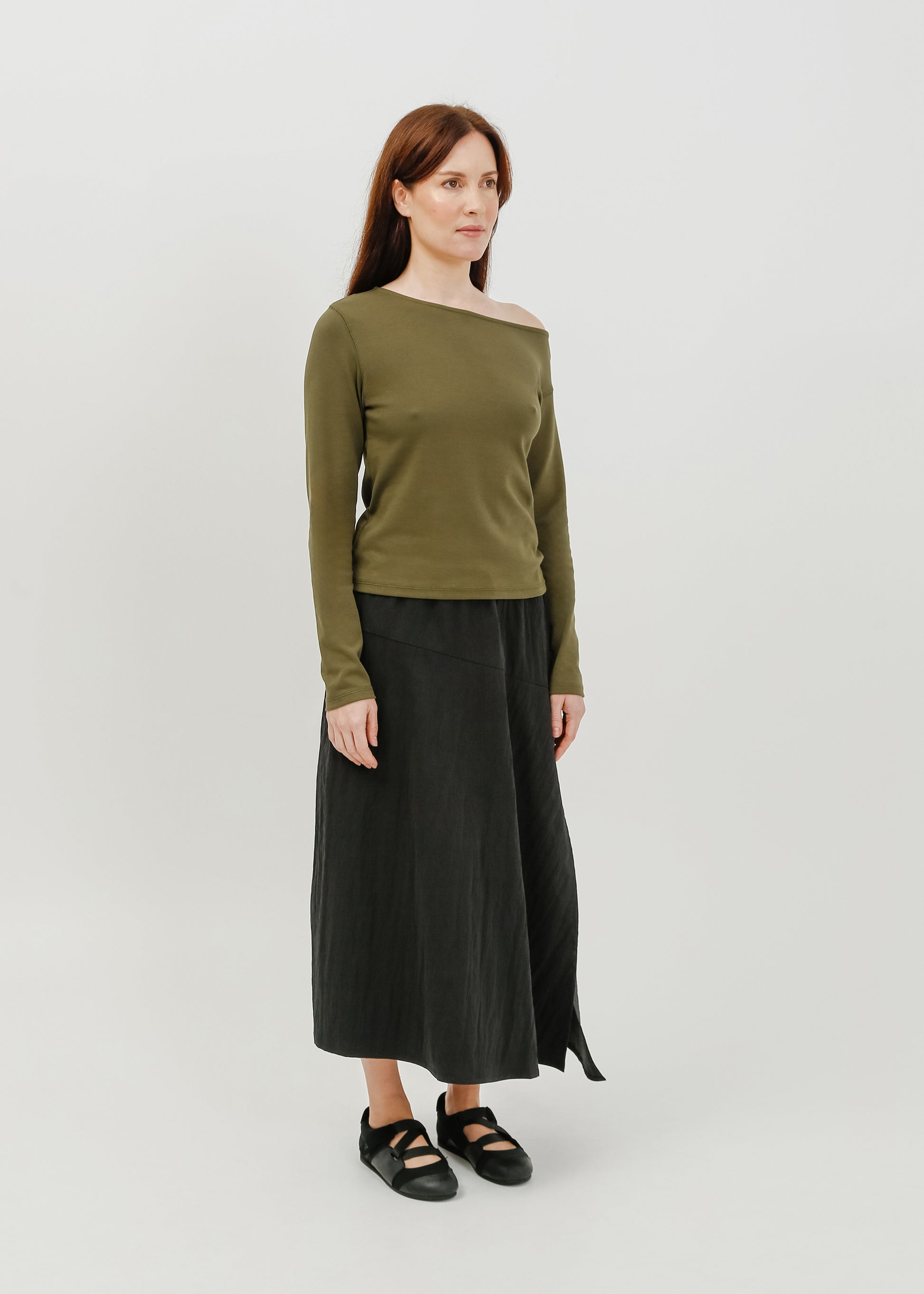 Genevieve Top / Khaki - 
Khaki (image 2)