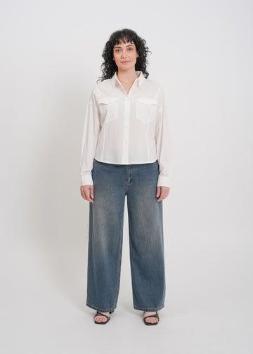 Lilliana Shirt / White