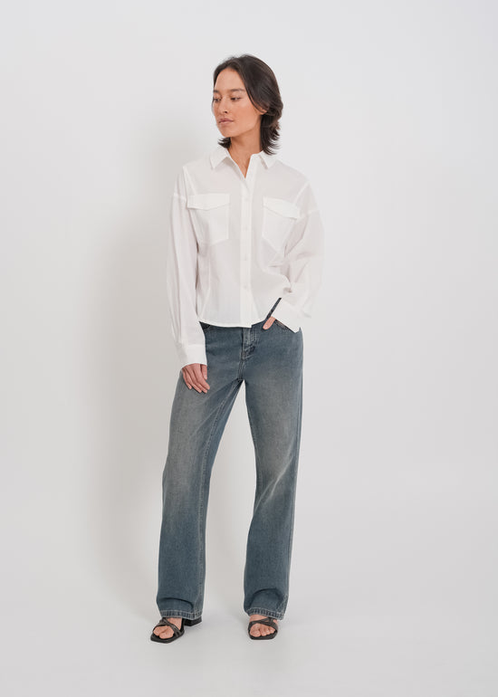 Lilliana Shirt / White