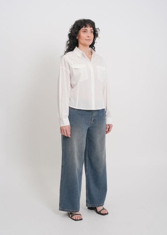 Lilliana Shirt / White