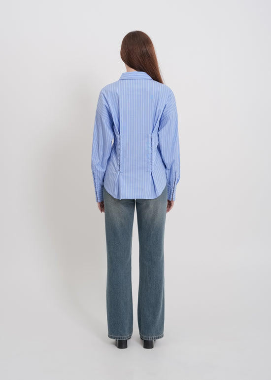 Darwin Shirt / Blue-White-Red