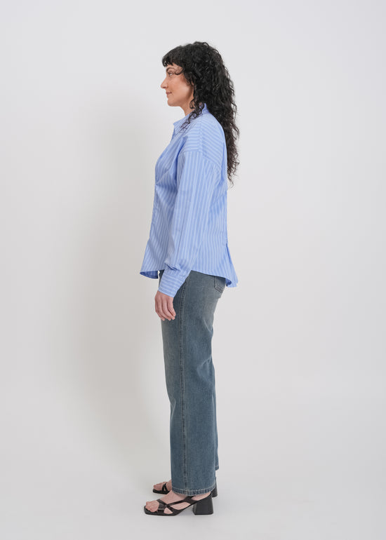 Darwin Shirt / Blue-White-Red