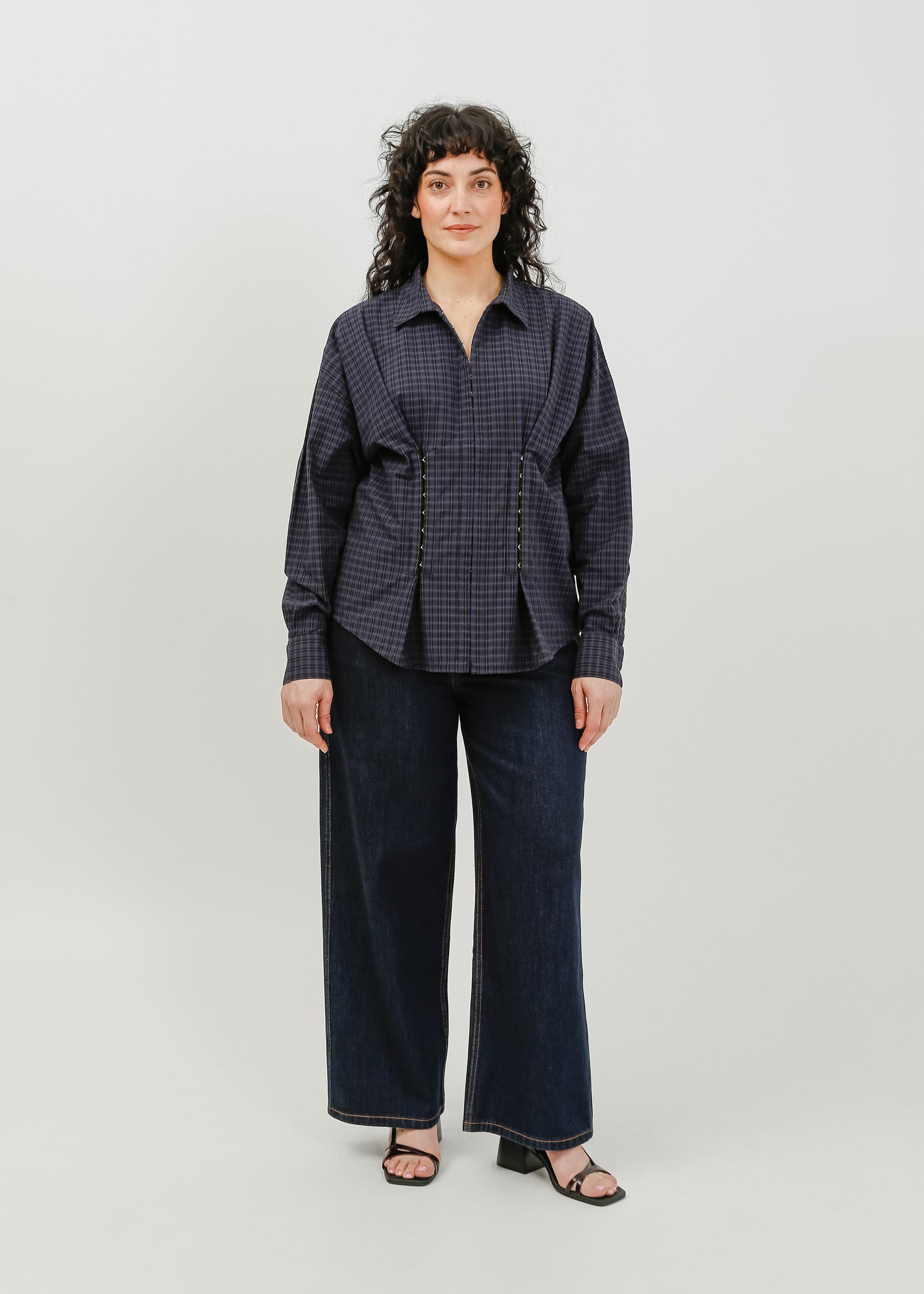 Darwin Shirt / Black-Navy Check - 
Black Navy Check (image 12)