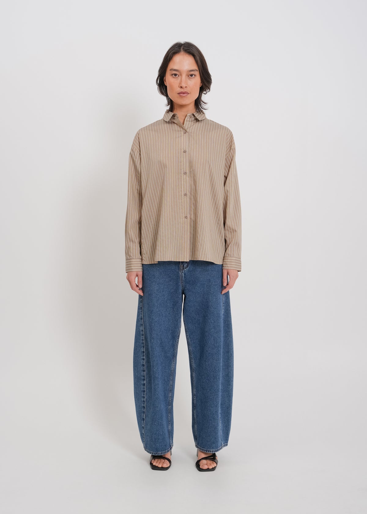 Tobias Shirt / Mocha-Yellow-White-Black - 
Mocha Yellow White Black (image 2)