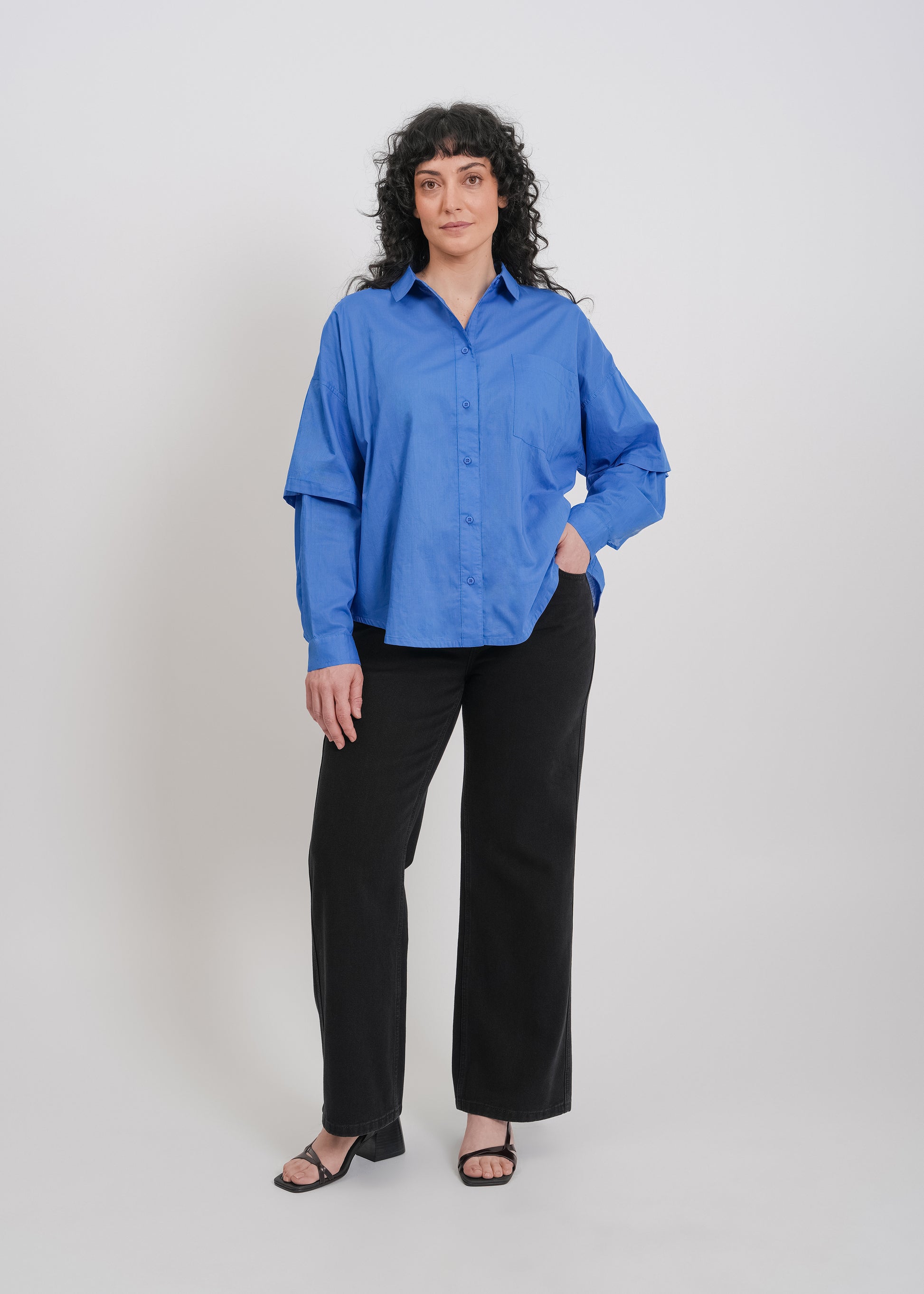 Malakai Shirt / Blue - 
Blue (image 10)