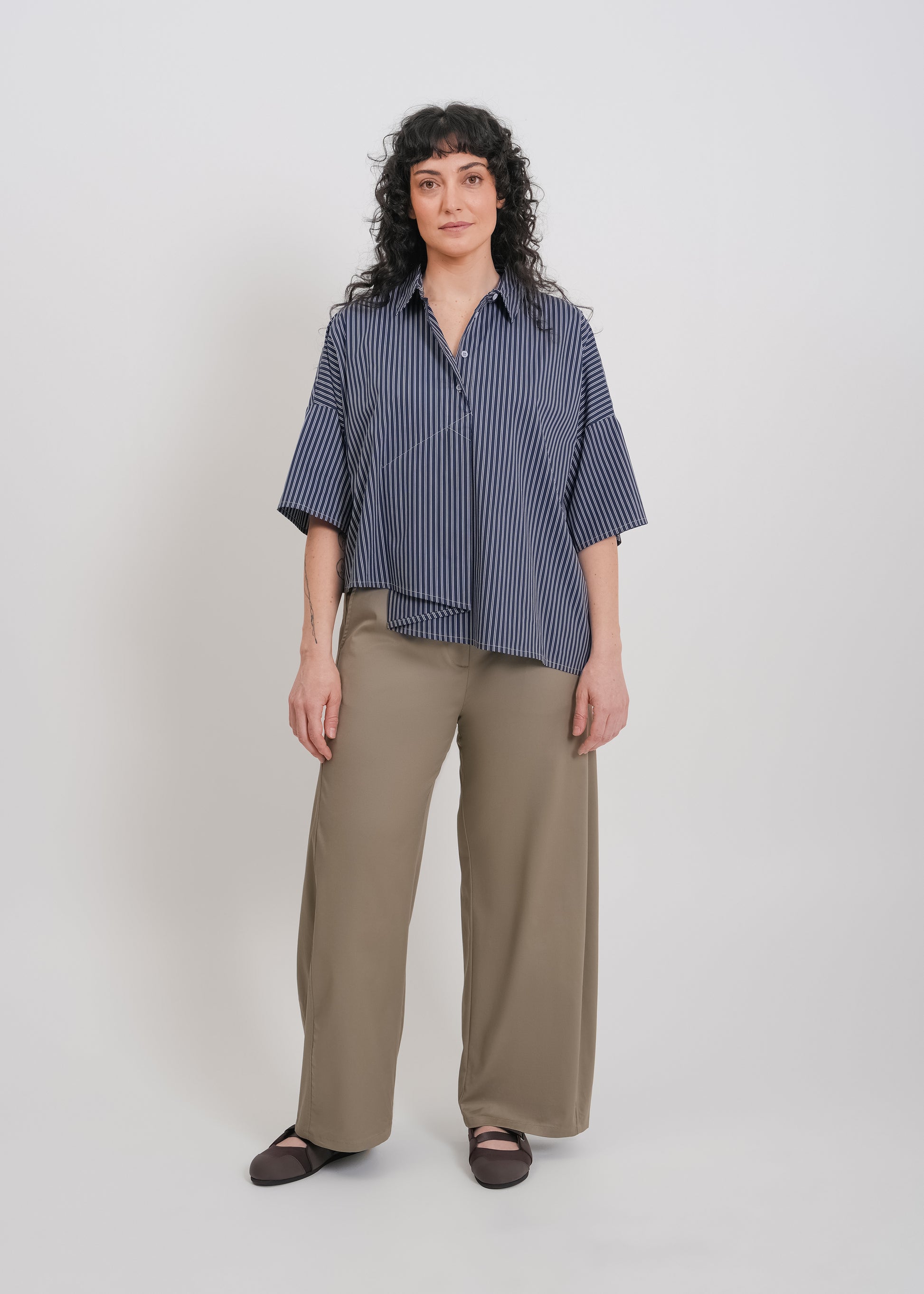 Misty Shirt / Navy-White - 
Navy White (image 10)