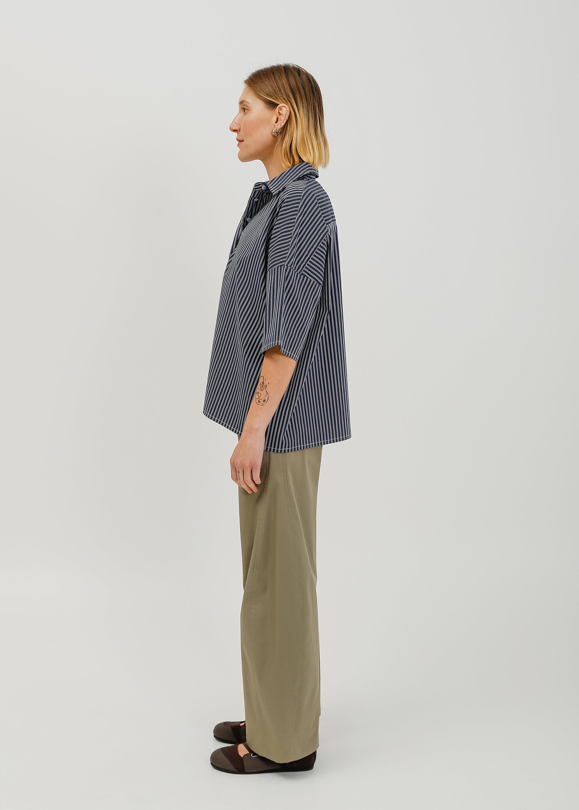 Misty Shirt / Navy-White - 
Navy White (image 3)