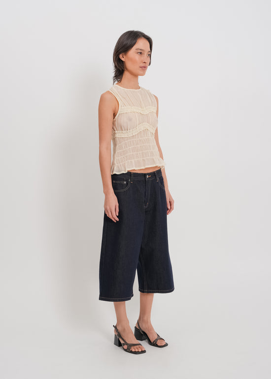 Mikaela Top / Cream