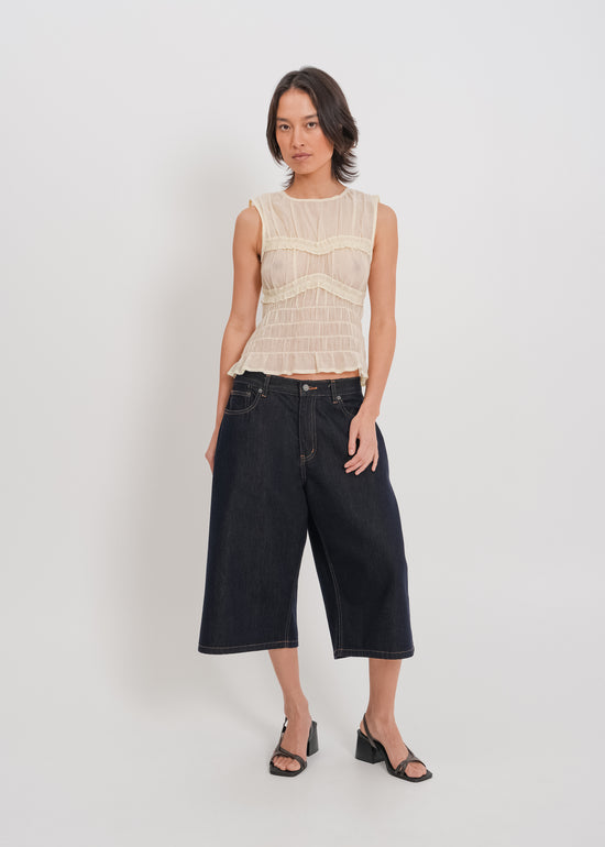 Mikaela Top / Cream