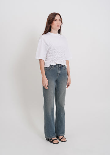 Juniper Tee / White