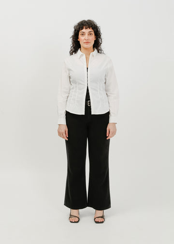 Miles Shirt / White