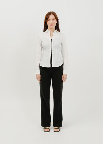 Miles Shirt / White