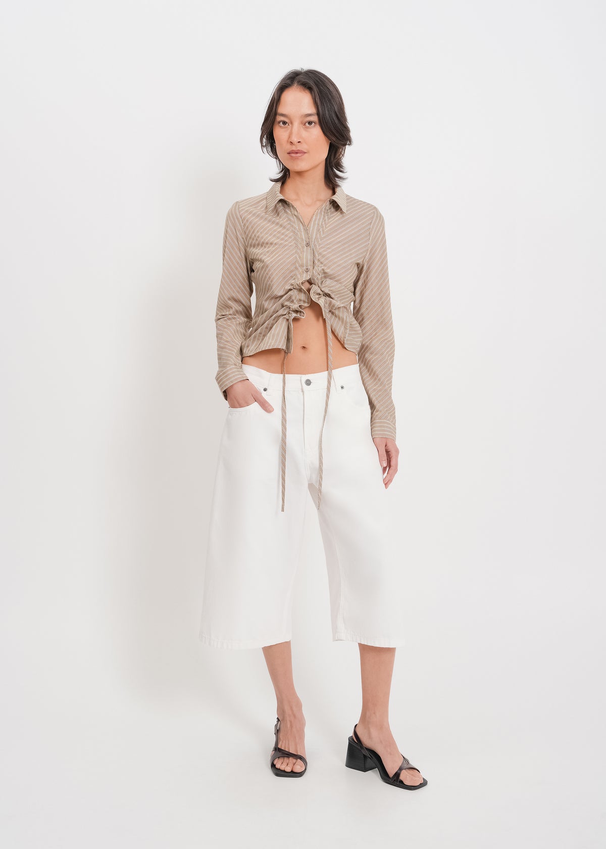 Casper Shirt / Mocha-Yellow-White-Black - 
Mocha Yellow White Black (image 6)