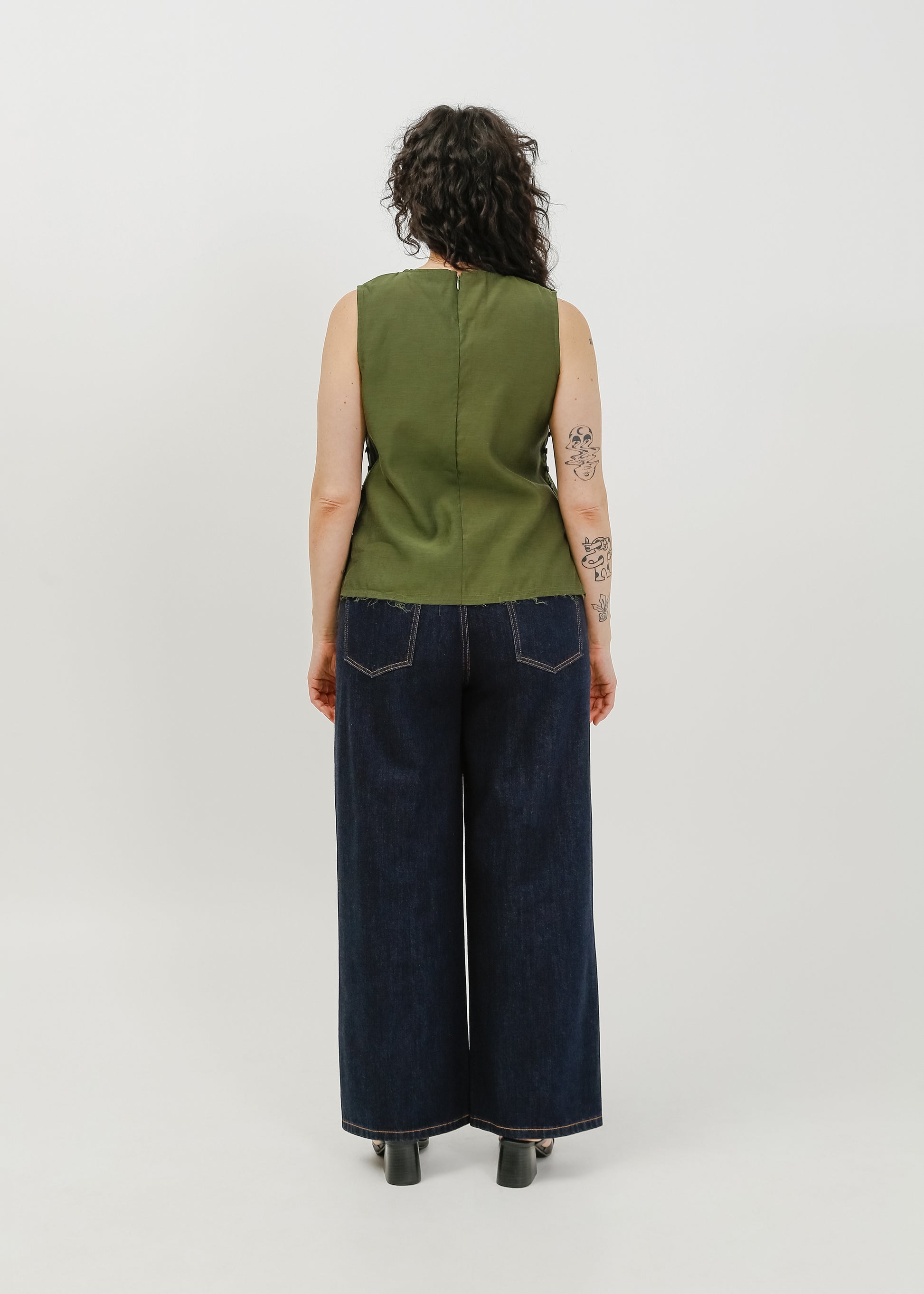 Alessi Top / Khaki - 
Khaki (image 10)
