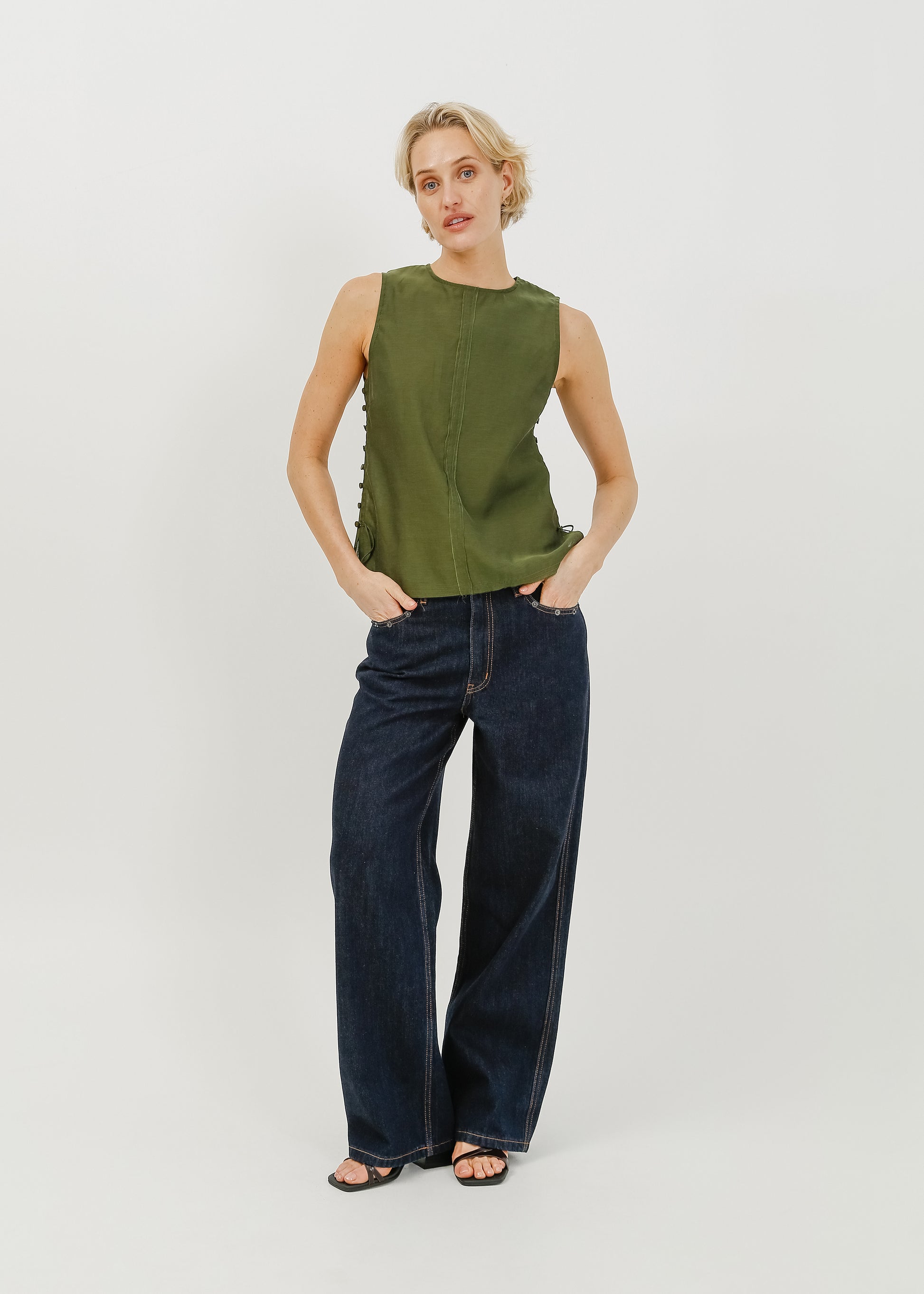 Alessi Top / Khaki - 
Khaki (image 5)
