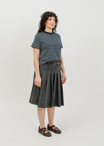Franki Tee / Navy-White-Green