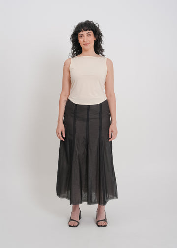 Lorelai Skirt / Black-Cinder