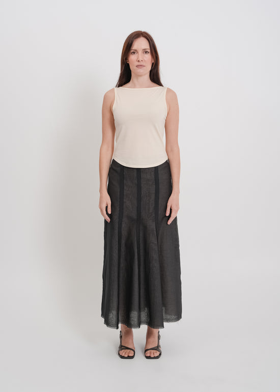Lorelai Skirt / Black-Cinder