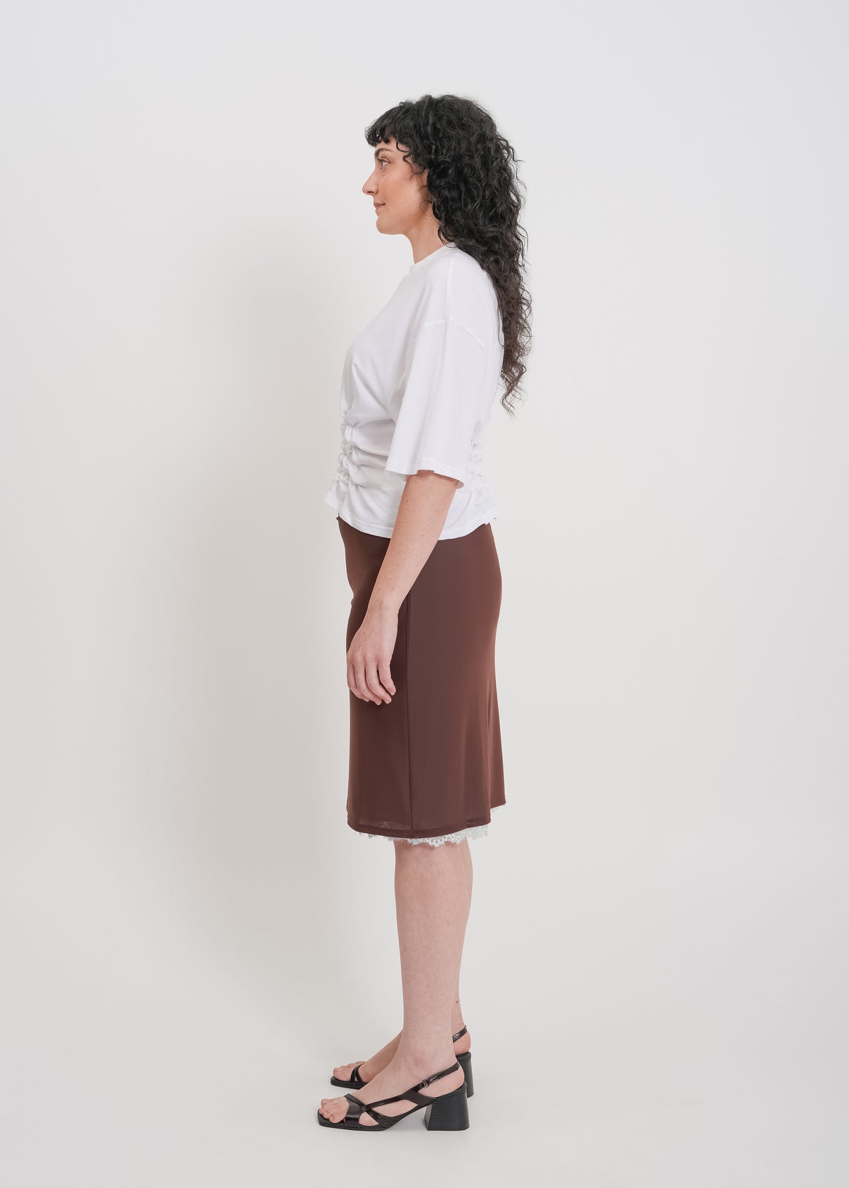 Kai Skirt / Chocolate-Baby Blue - 
Chocolate Baby Blue (image 9)