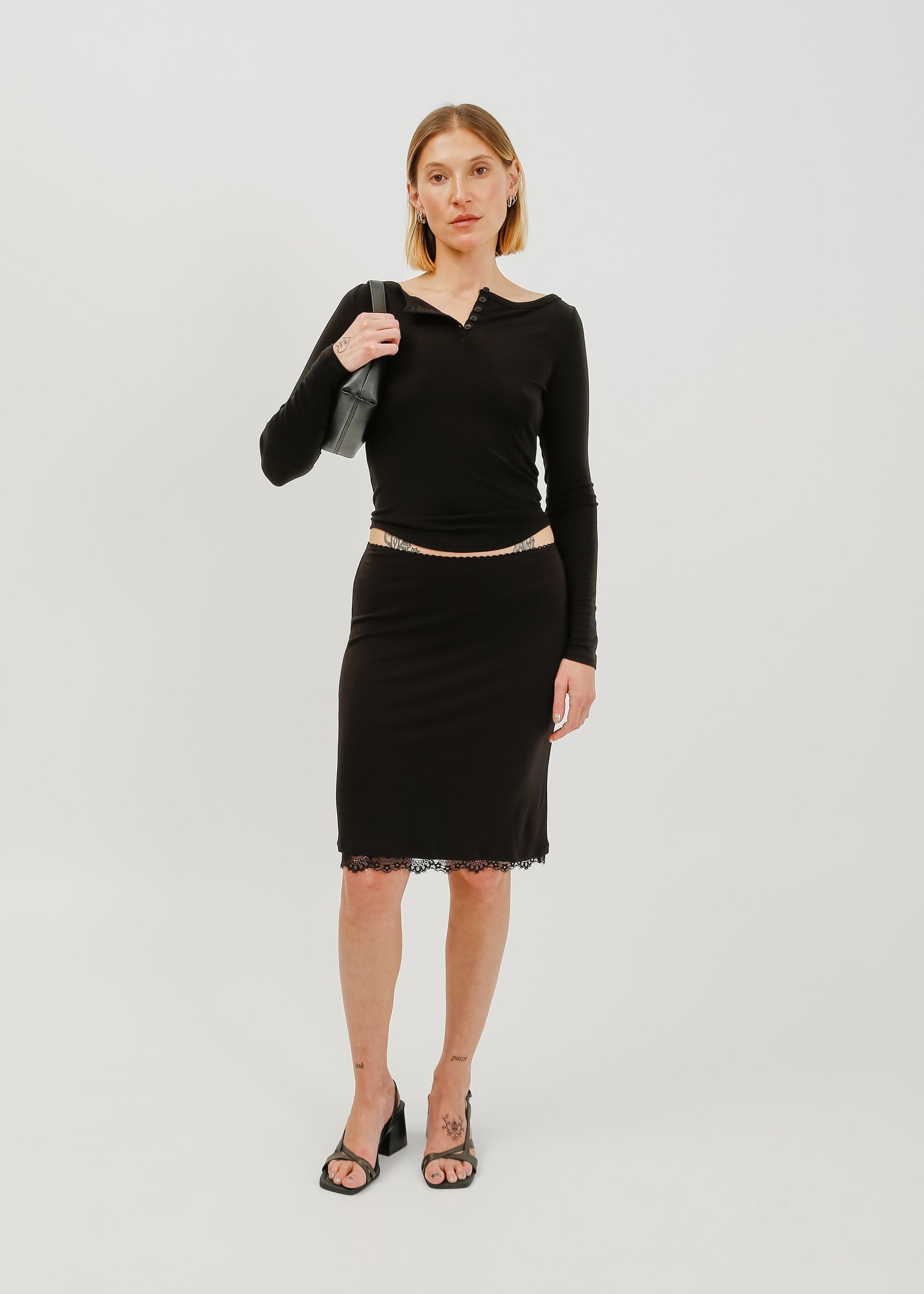 Kai Skirt / Black - 
Black (image 1)