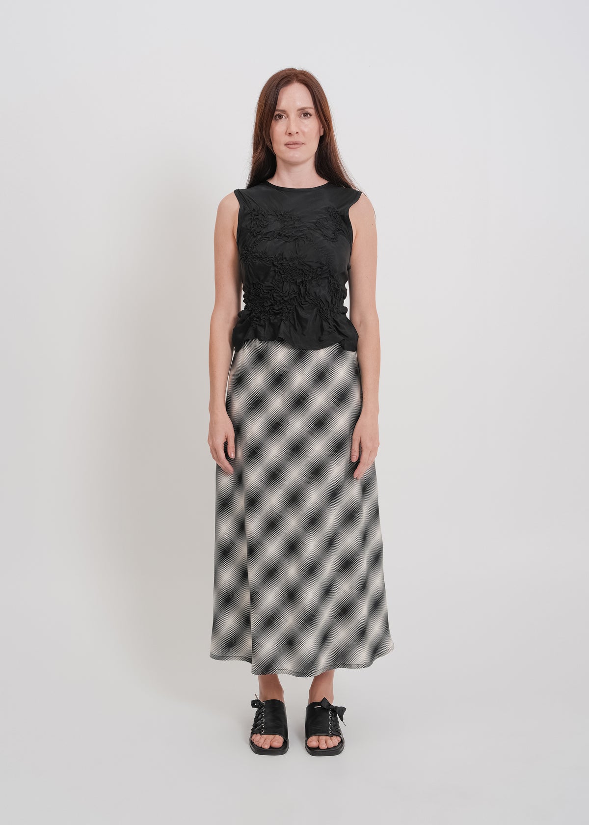 Bennie Skirt / White-Black - 
White Black (image 6)