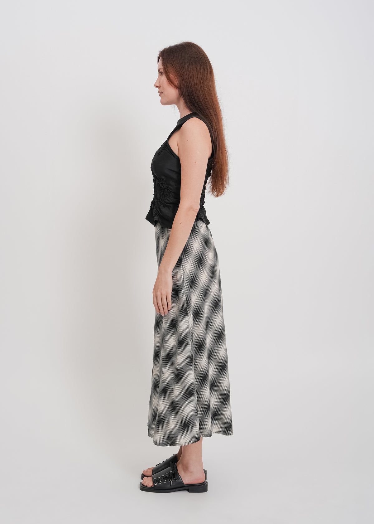 Bennie Skirt / White-Black - 
White Black (image 8)