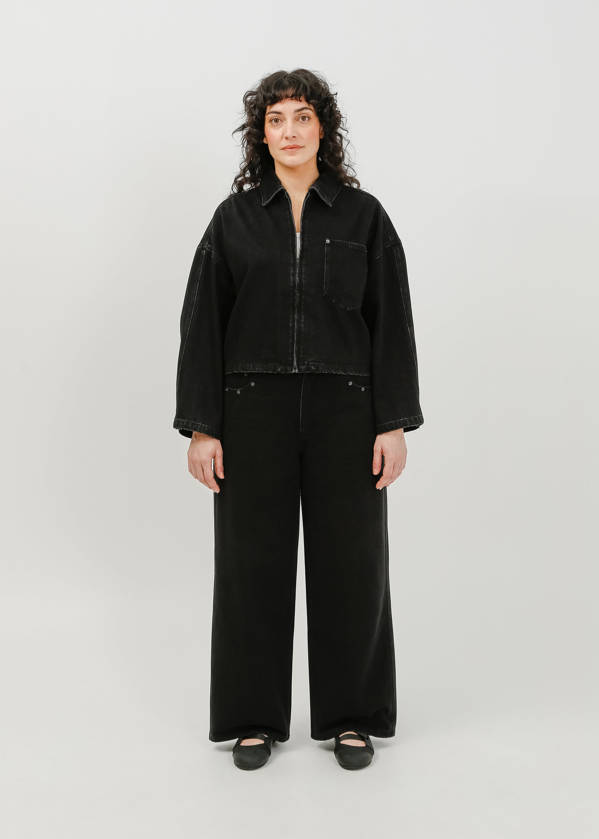 Zoey Denim Jacket / Black - 
Black (image 9)